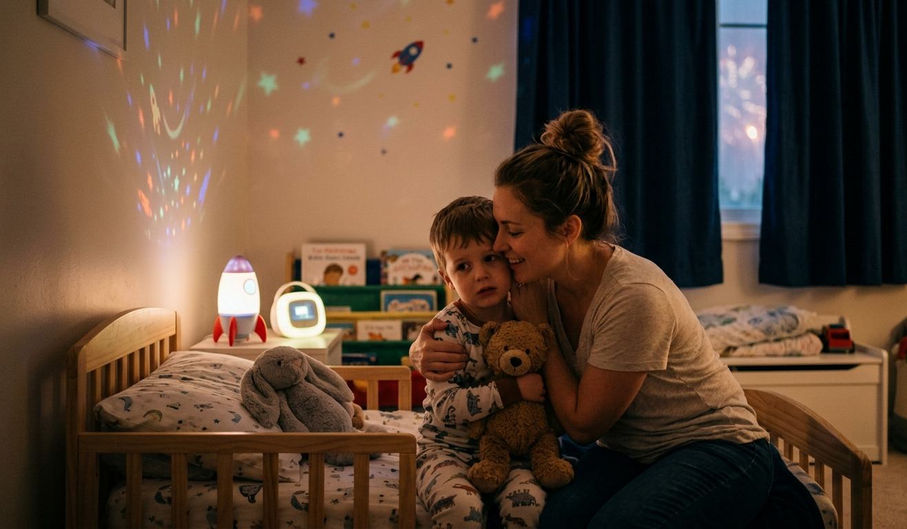How to Calm Kids During Fireworks Best Nighttime Soothing Toys for July 4th