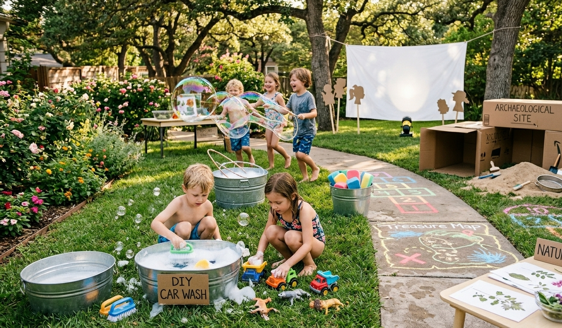 10 Budget-Friendly Summer Backyard Activities for Kids