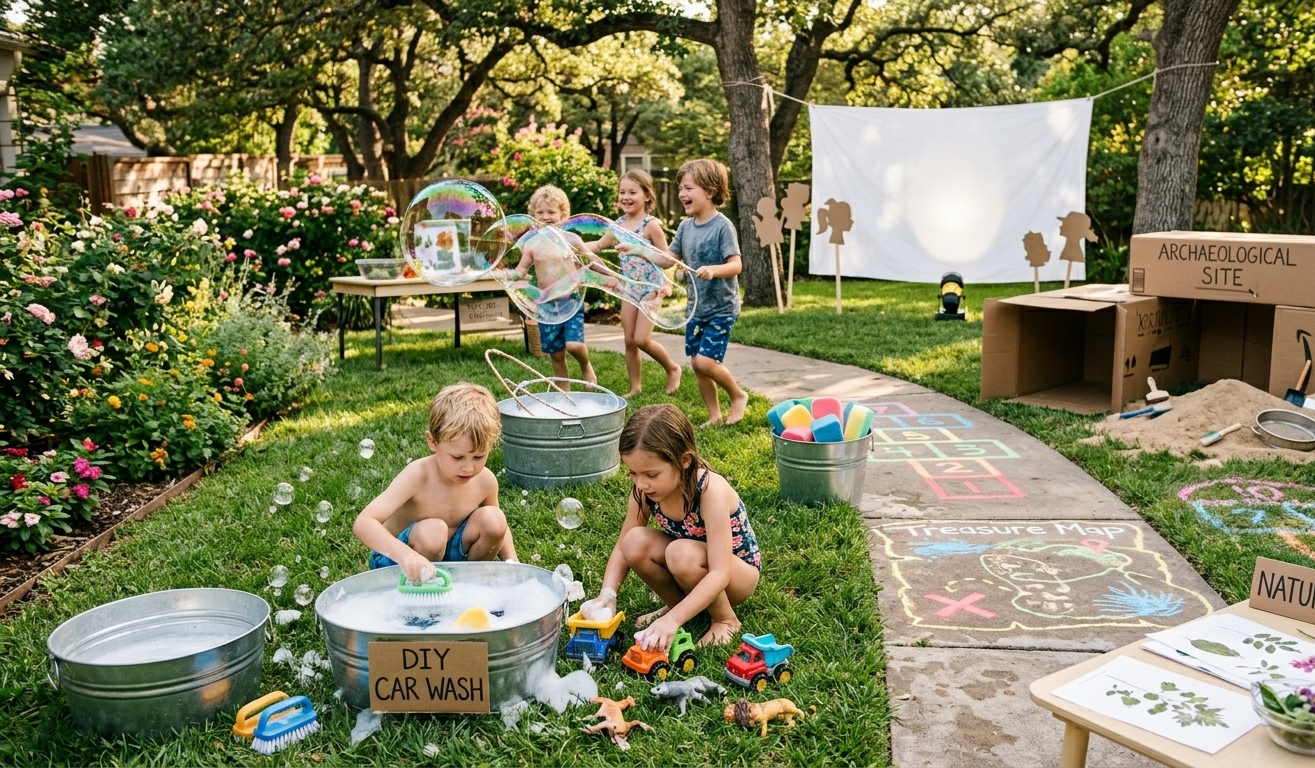 10 Budget-Friendly Summer Backyard Activities for Kids