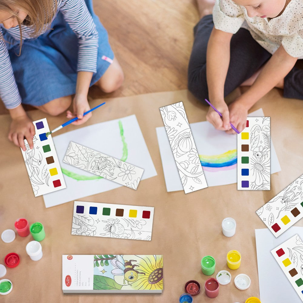 Pocket Watercolor Painting Book for Kids