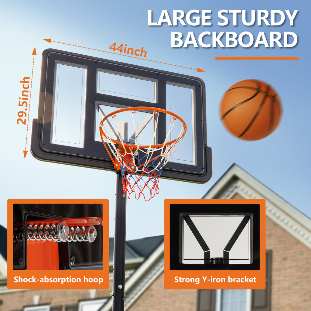 Portable  Basketball System