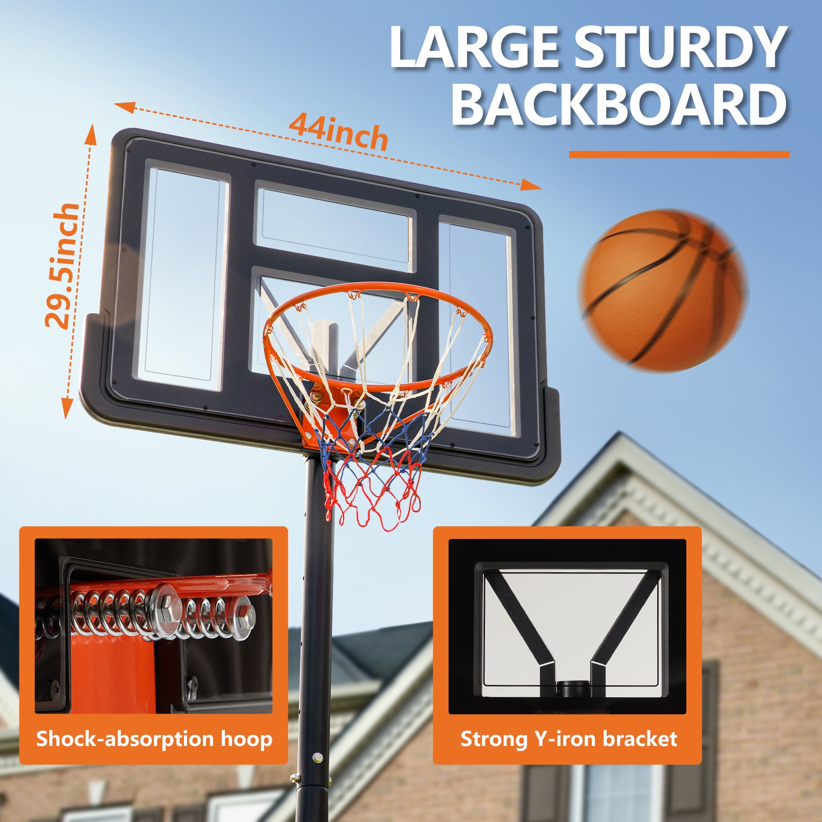 Portable  Basketball System