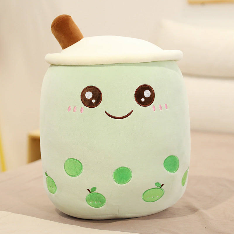 Cute Boba Tea Plush Pillow