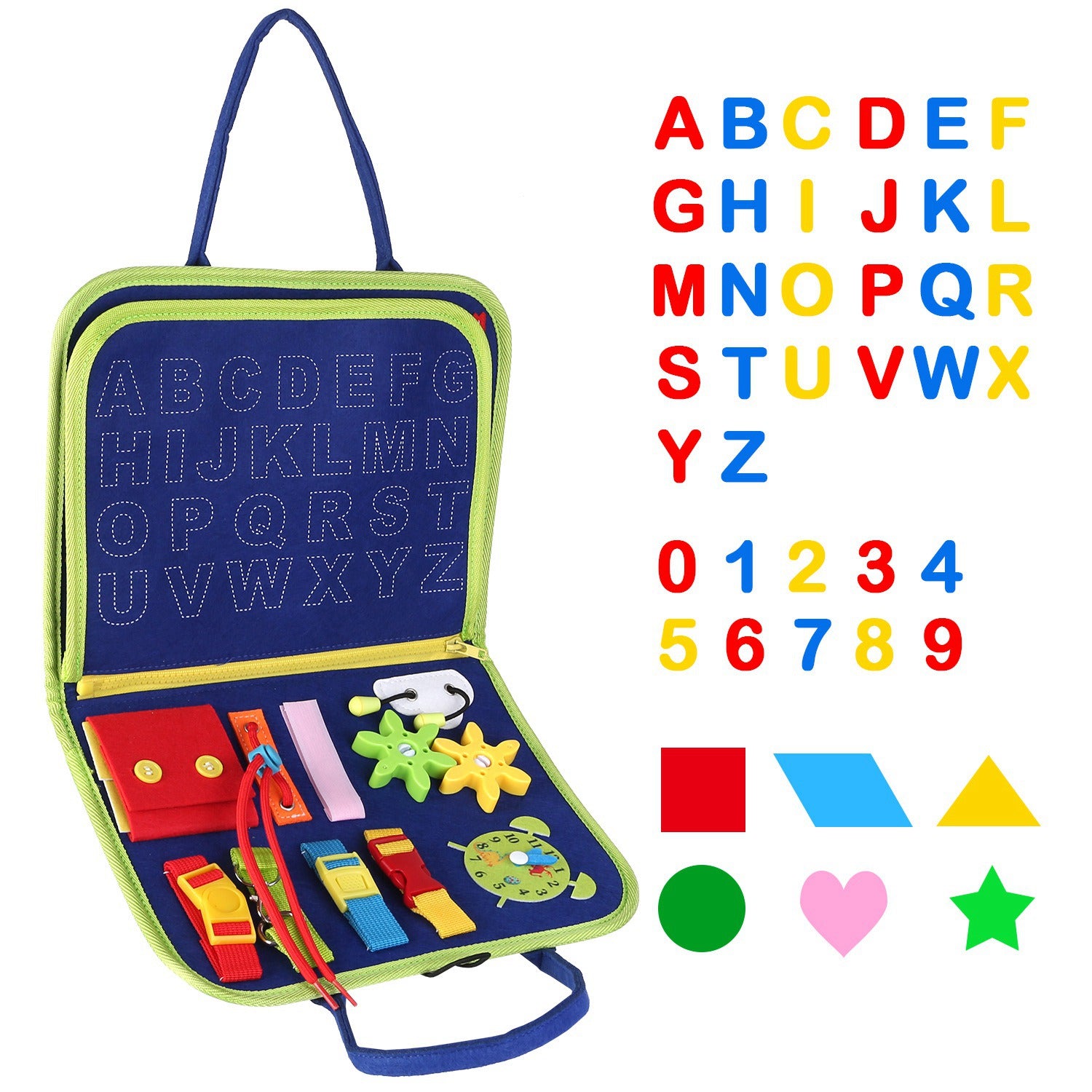 Kids Busy Board Montessori Sensory Toy