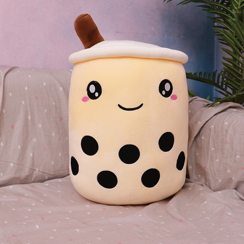 Cute Boba Tea Plush Pillow
