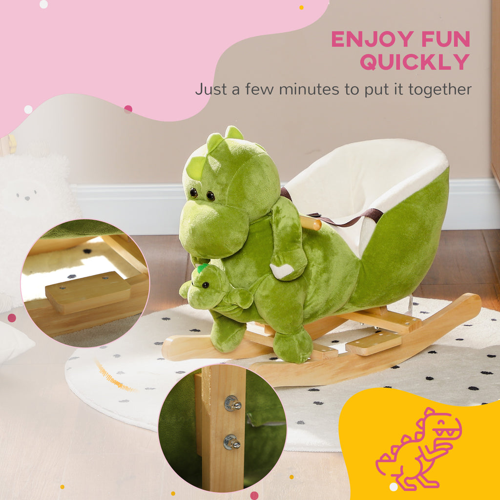 Kids Rocking Dinosaur Toy with Songs