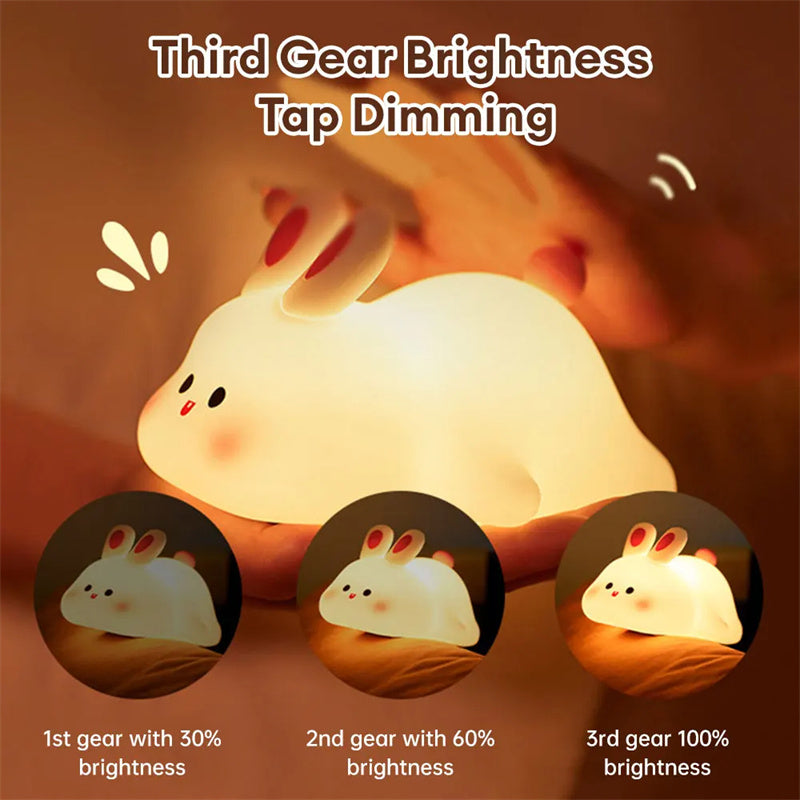 LED Rabbit Night Light