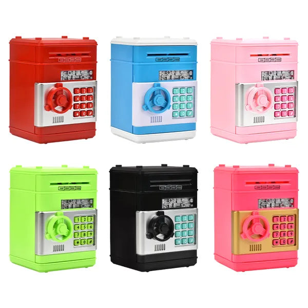 Kids Interactive Piggy Bank Safe