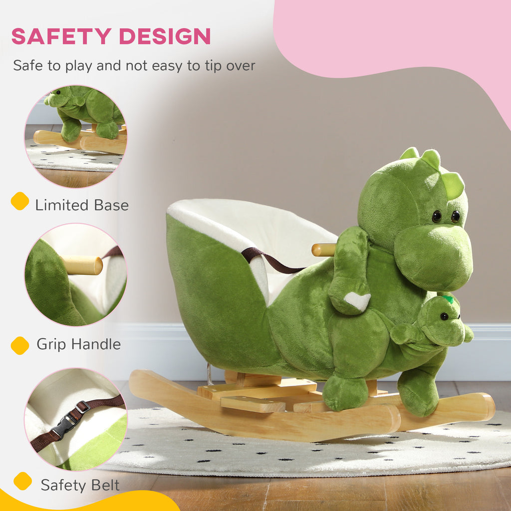 Kids Rocking Dinosaur Toy with Songs