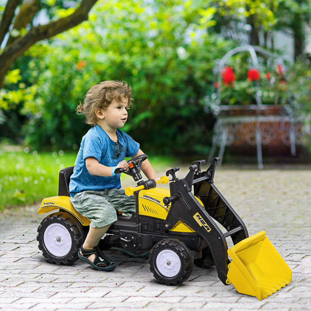 Kids Ride-on Excavator Pedal Go Kart