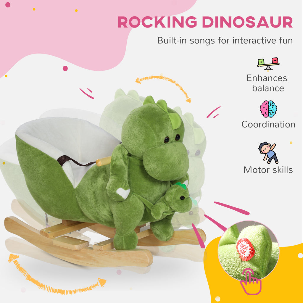 Kids Rocking Dinosaur Toy with Songs