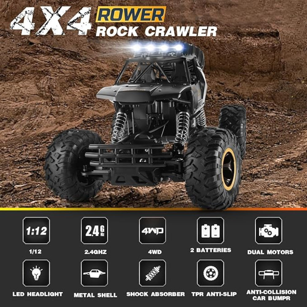 RC Off-Road Crawler: Dual Motor