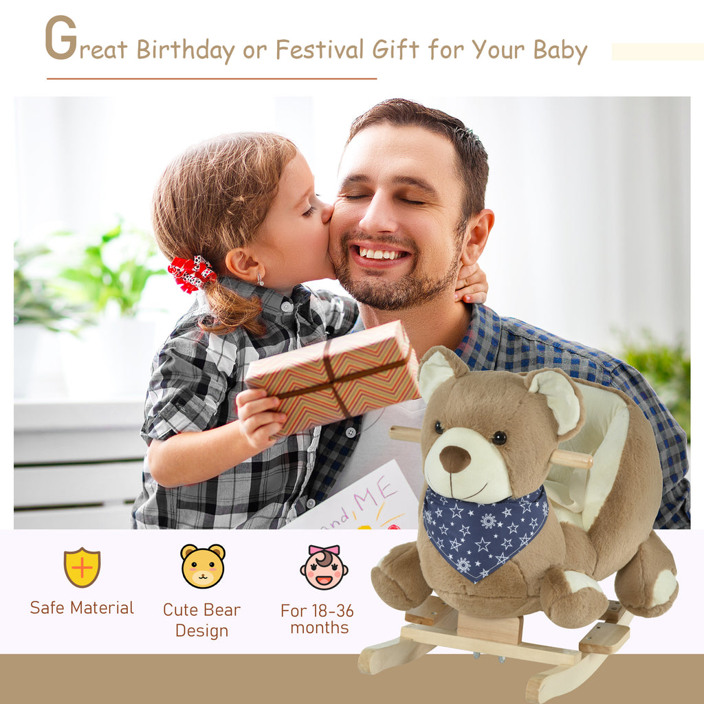 Baby Bear Rocking Chair with Lullaby