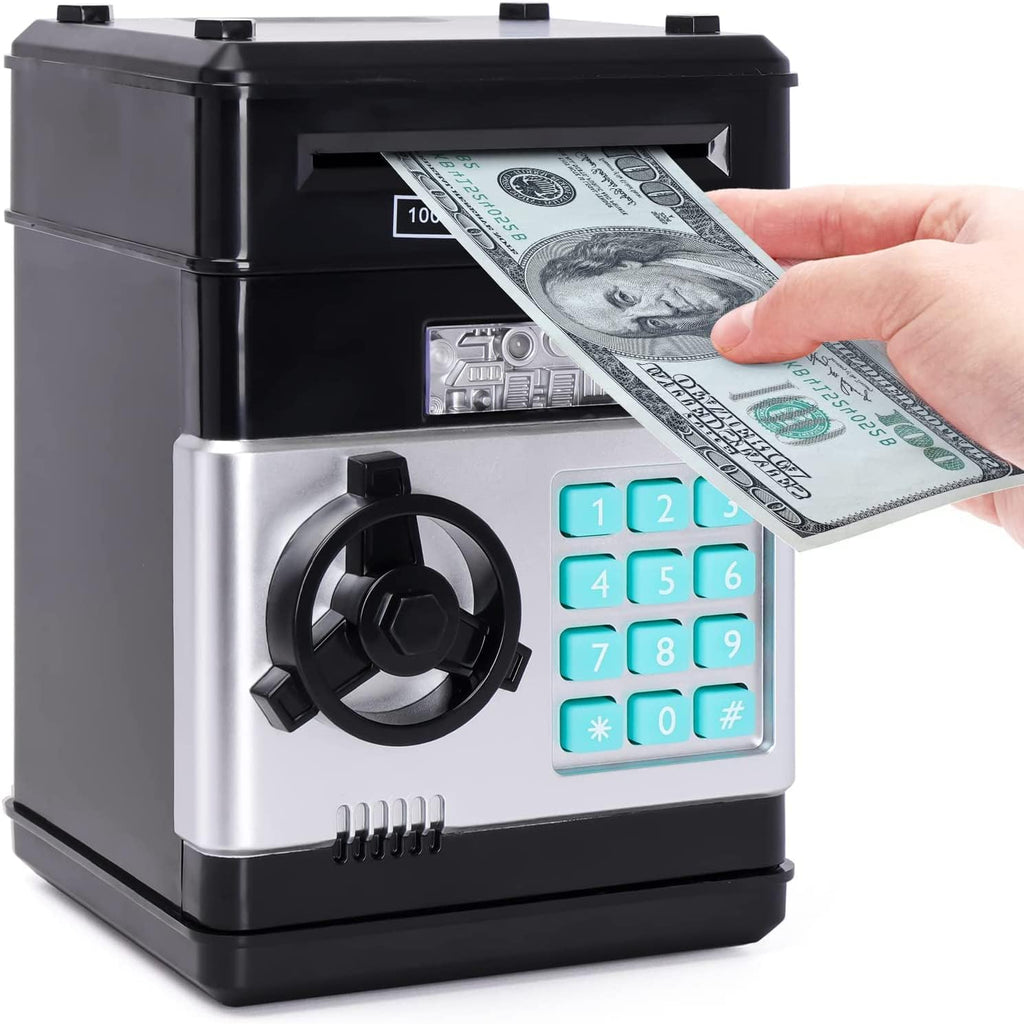 Kids Interactive Piggy Bank Safe