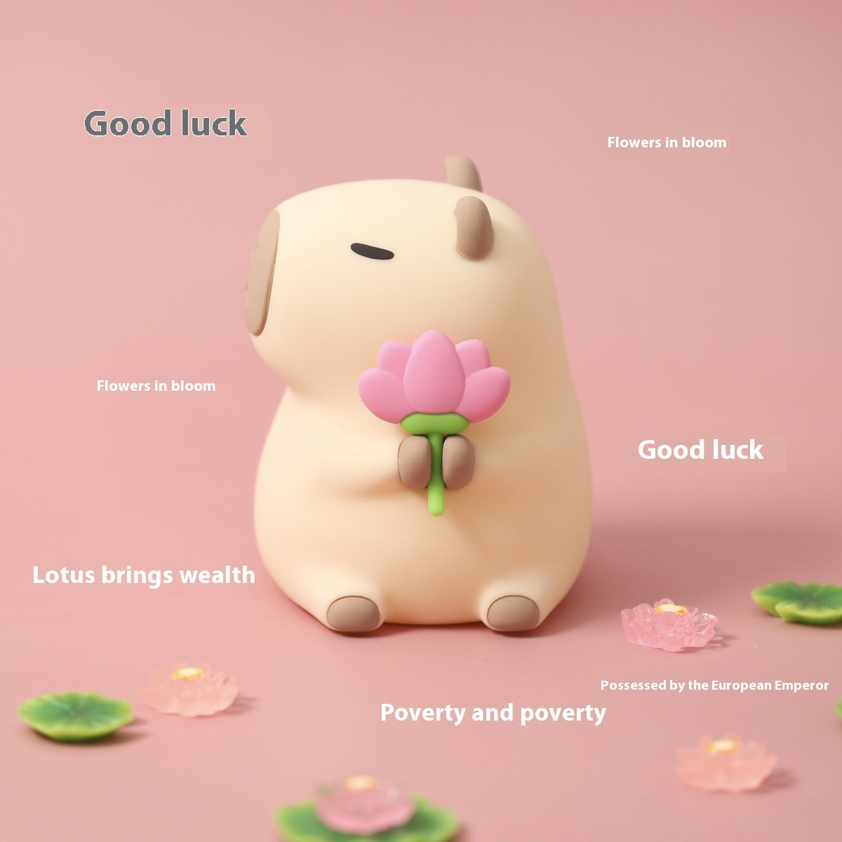 Capybara Silicone Night Light