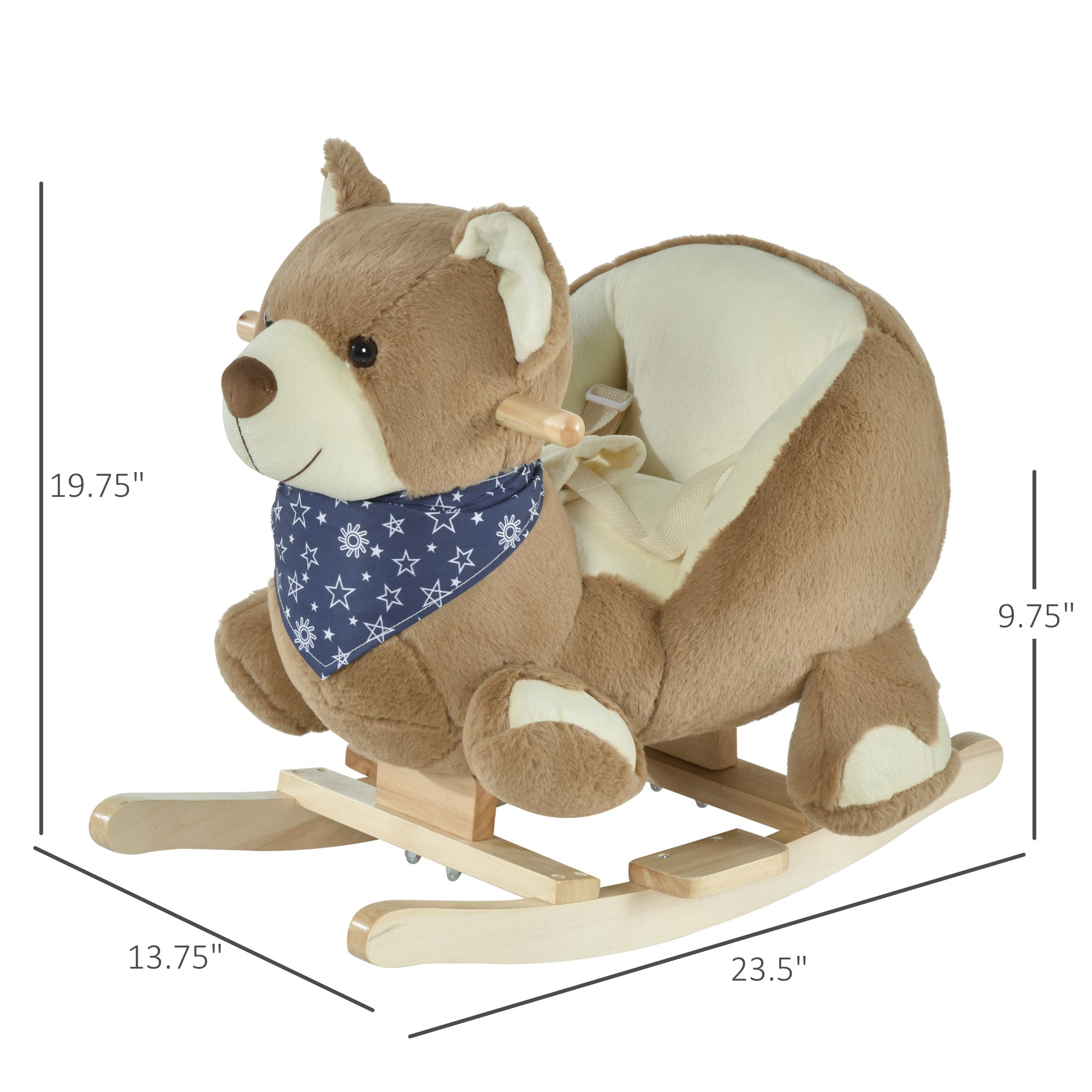Baby Bear Rocking Chair with Lullaby