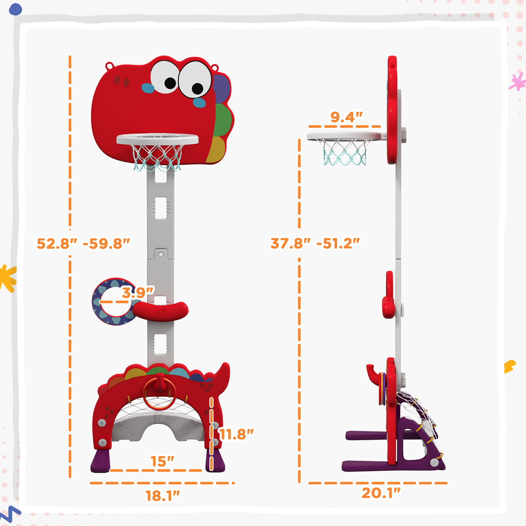 Kids Basketball Hoop Adjustable Height