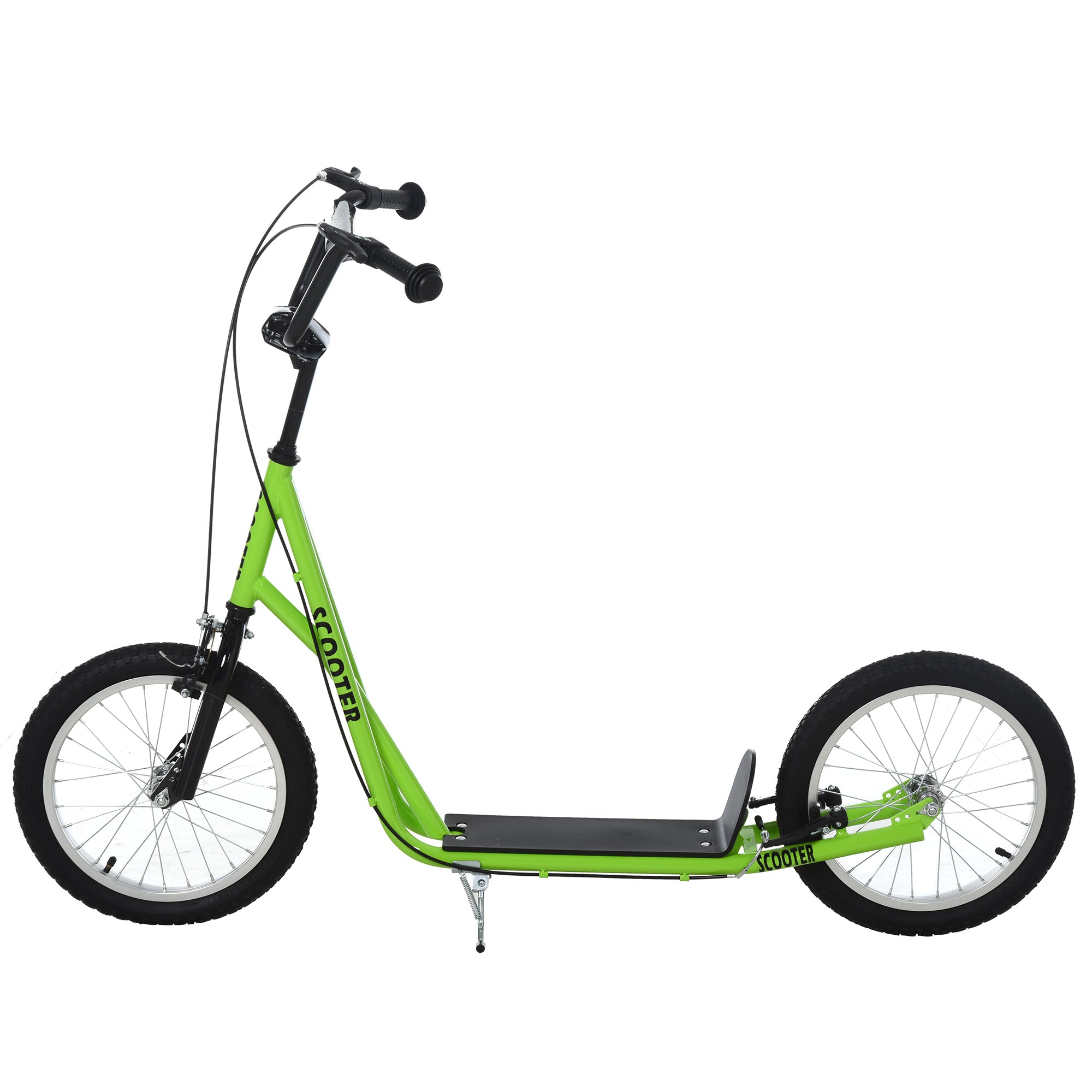 Kids Adjustable Kick Scooter with Dual Brakes