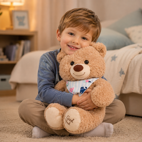 🧸 Playing with plush toys