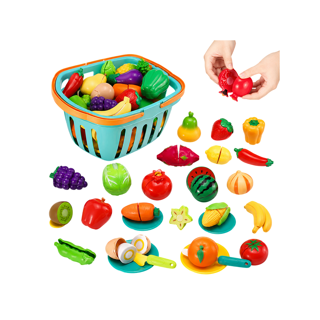 Food Basket Toy 33 pcs