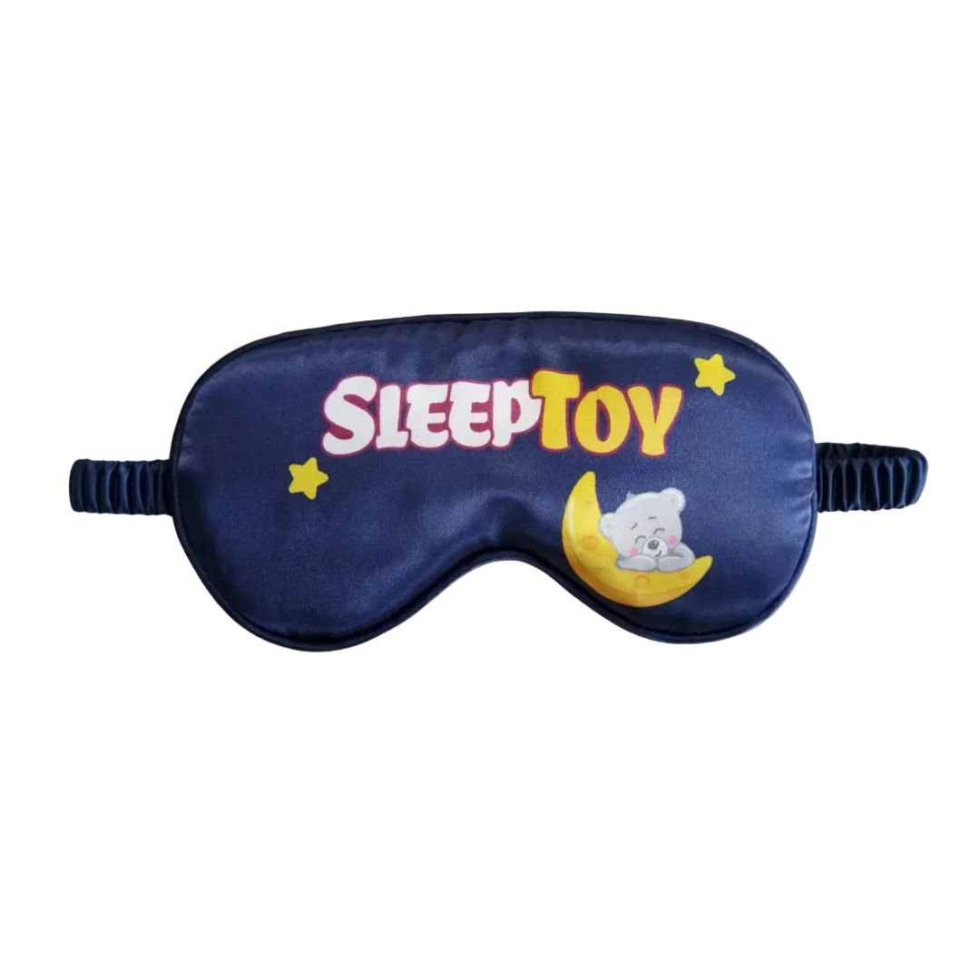 Universal Sleep Mask – ergonomic blackout sleep mask for kids and adults that blocks 100% of light for deep, restful sleep. Made from soft, skin-friendly fabric with a gentle “light hug” fit, it supports relaxation, comfort, and improved sleep routines.