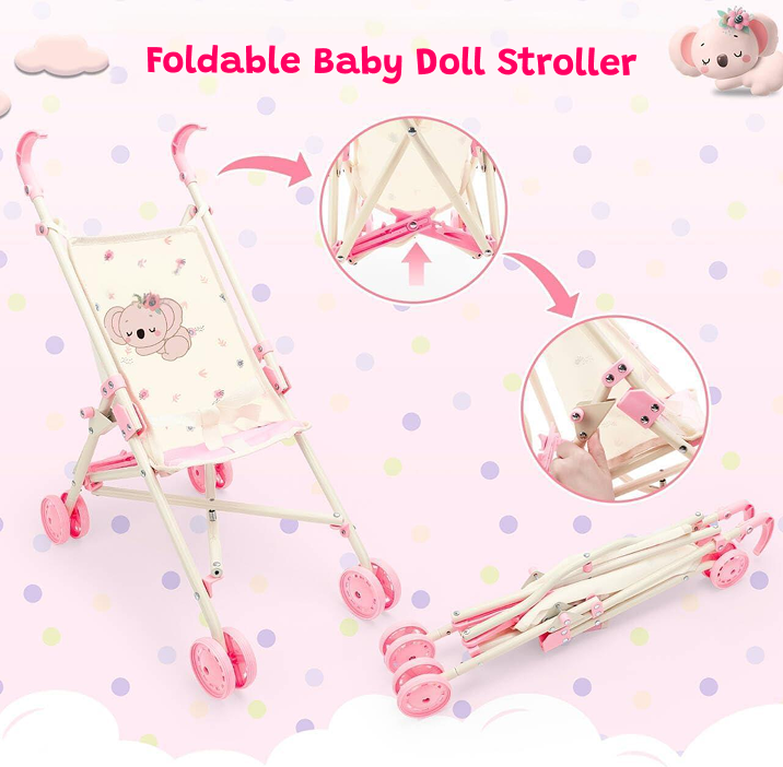 Doll Nursery Playset Pink