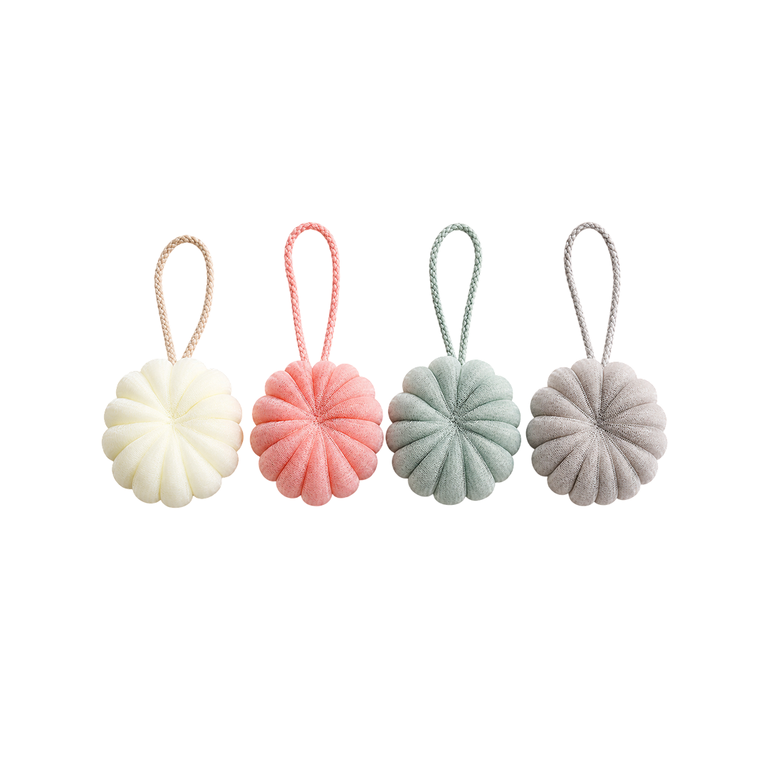 Japanese Style Pumpkin Bath Loofah Sponge