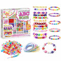 Friendship Bracelet Kit 1140 pcs for kids ages 6–10 – DIY jewelry making set with colorful beads, letters, hearts, and stars for creating bracelets, necklaces, and accessories. Encourages creativity, patience, fine motor skills, and screen-free self-expression with safe non-toxic materials.