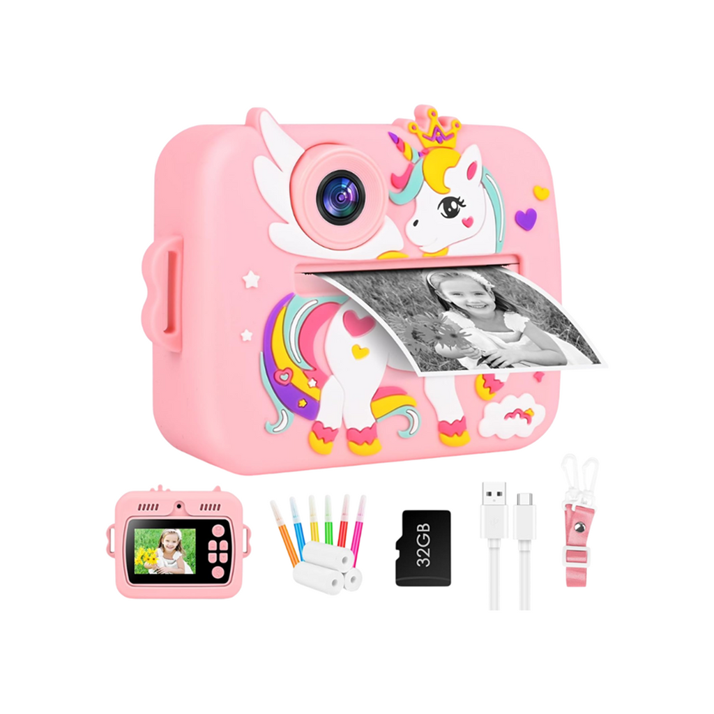 Unicorn Instant Print Camera 48MP