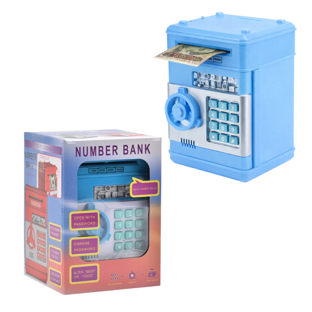 Kids Interactive Piggy Bank Safe