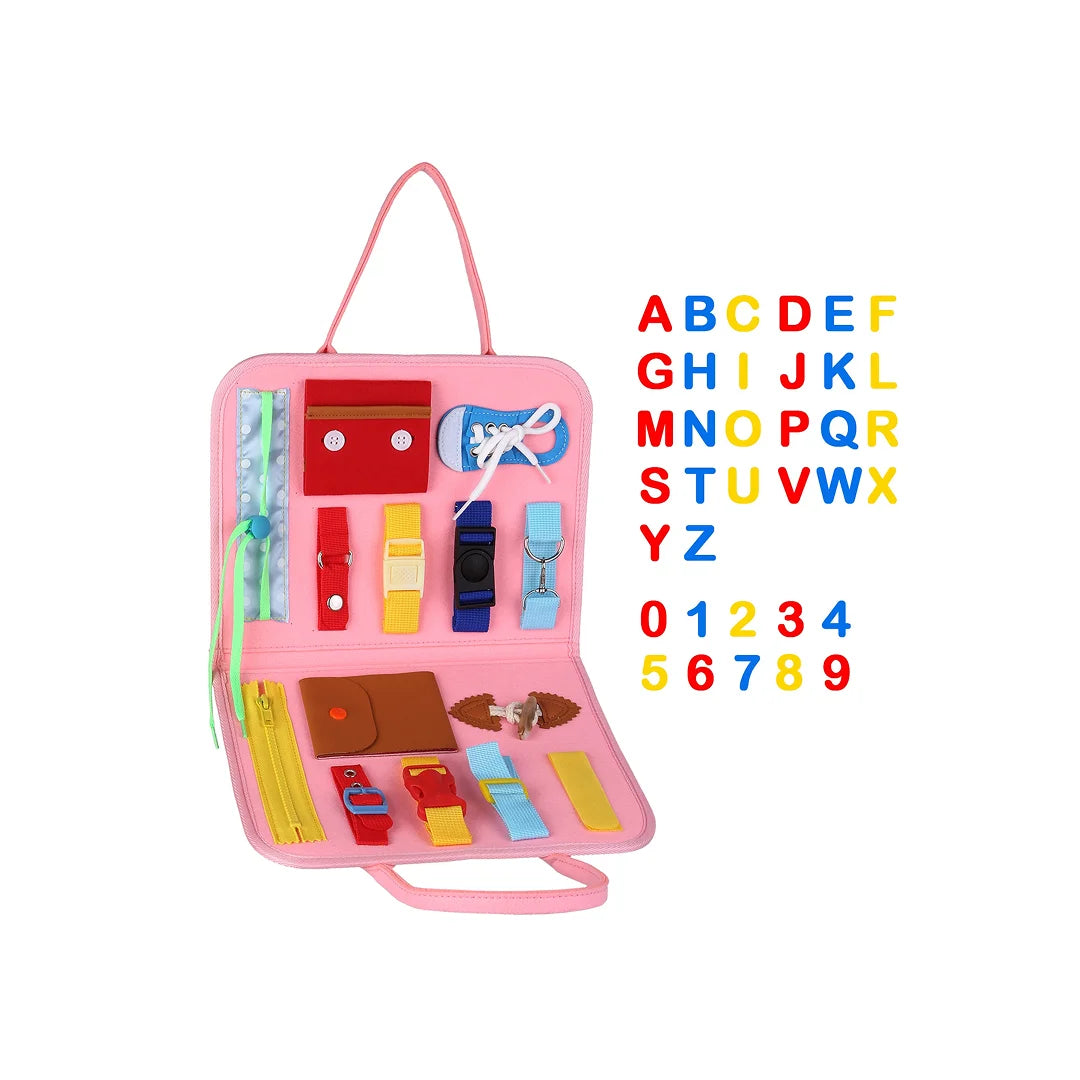 Kids Busy Board Montessori Sensory Toy