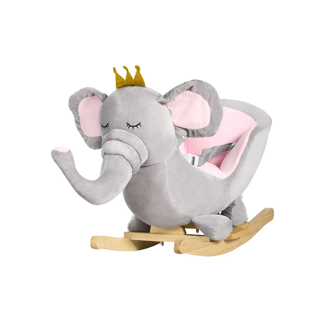 Baby Elephant Rocking Chair with Sound