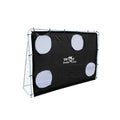 Double Fish 7.5ft x 5ft Professional Soccer Goal with Target Sheet