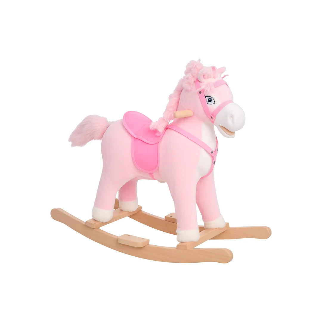 Kids Plush Rocking Horse with Sounds