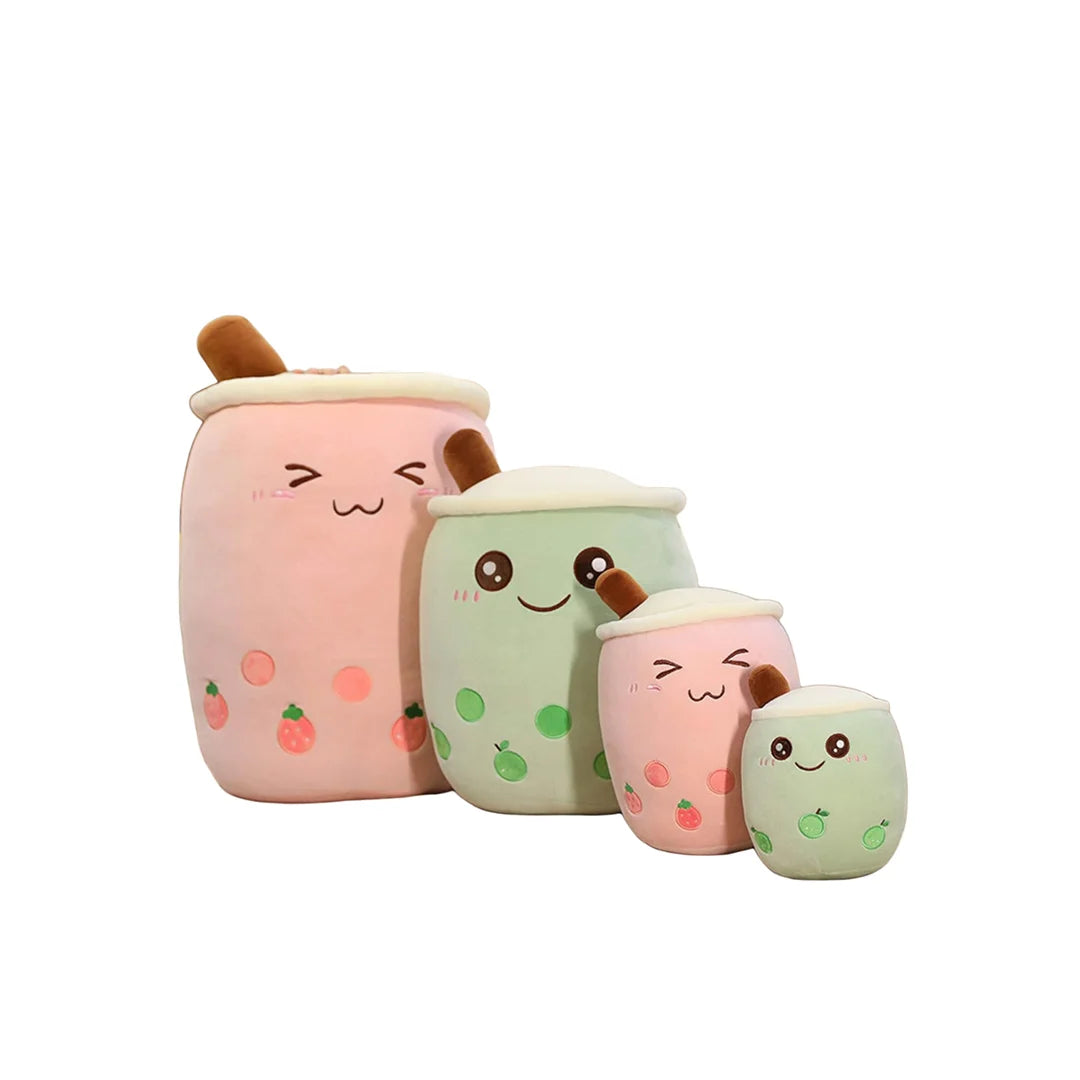 Cute Boba Tea Plush Pillow