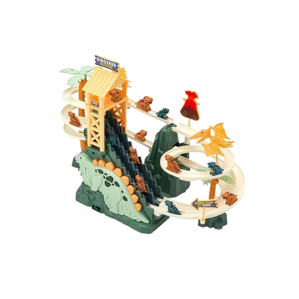 Kids Dinosaur Mountain Railcar Train Set