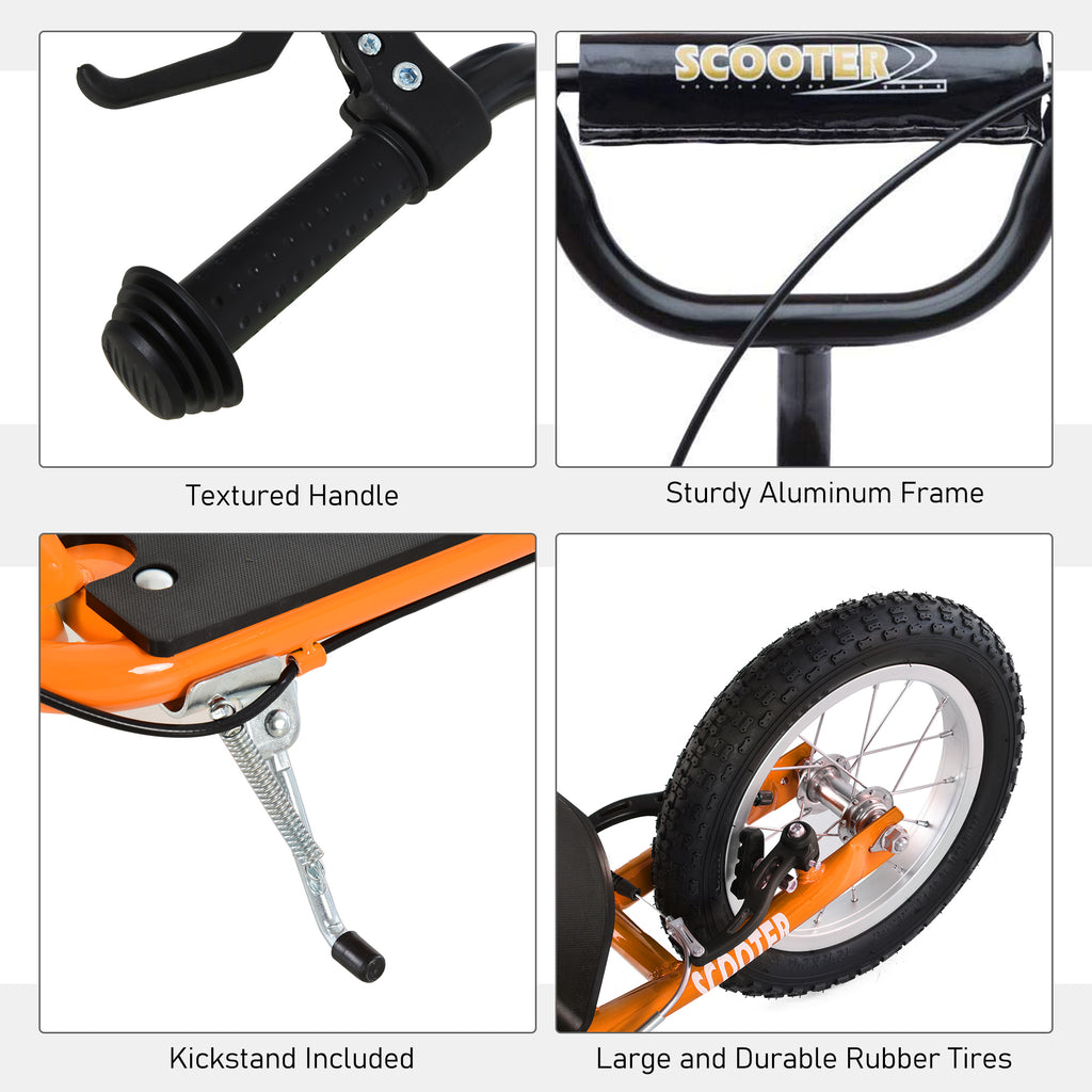 Kids Adjustable Kick Scooter with Wheels