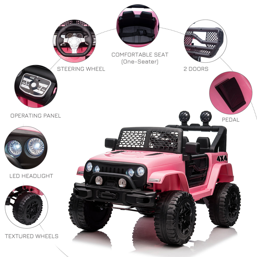 Kids Electric Off-Road Truck with Remote Control