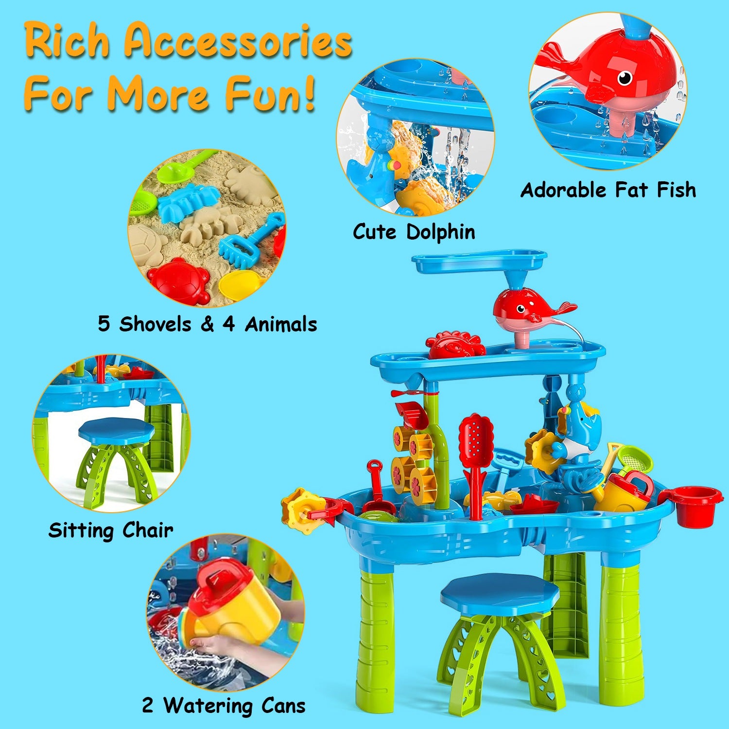 Kids Multi-Tier Sensory Play Set