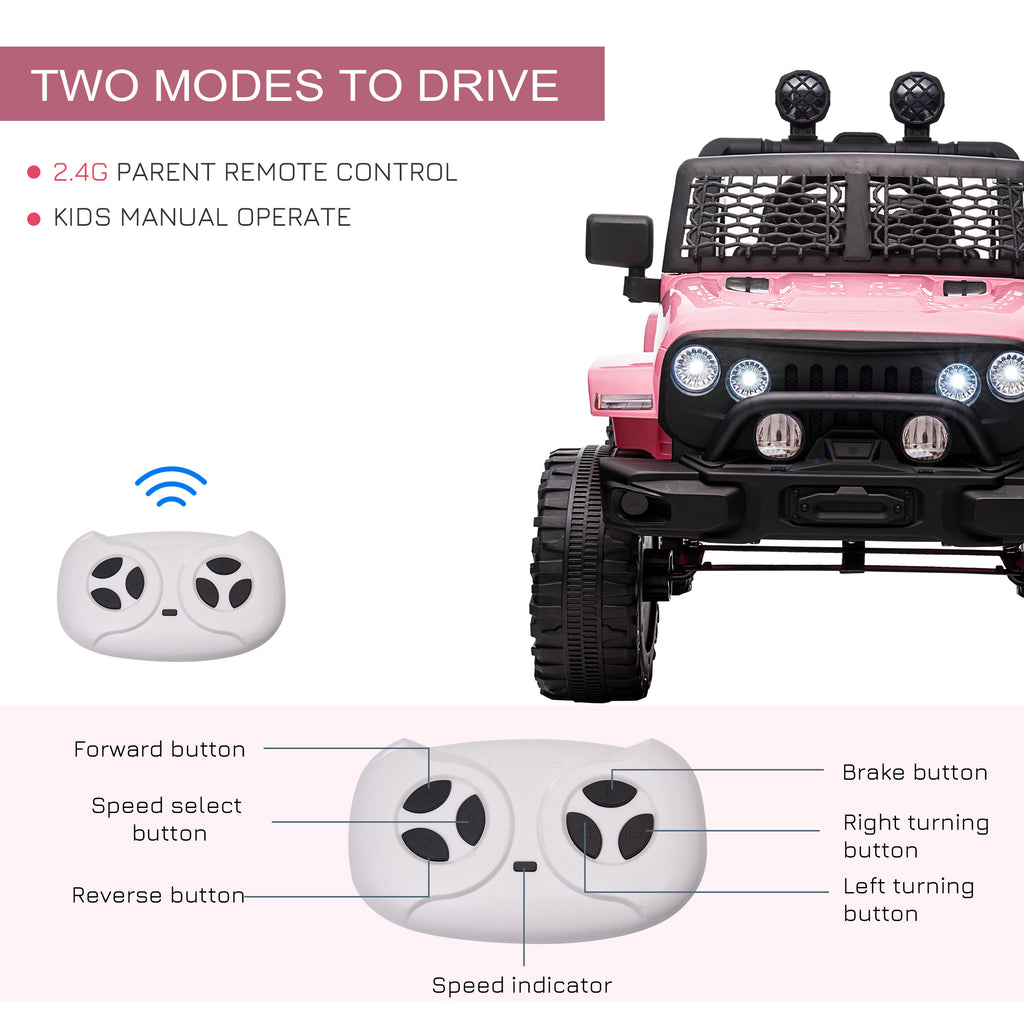 Kids Electric Off-Road Truck with Remote Control