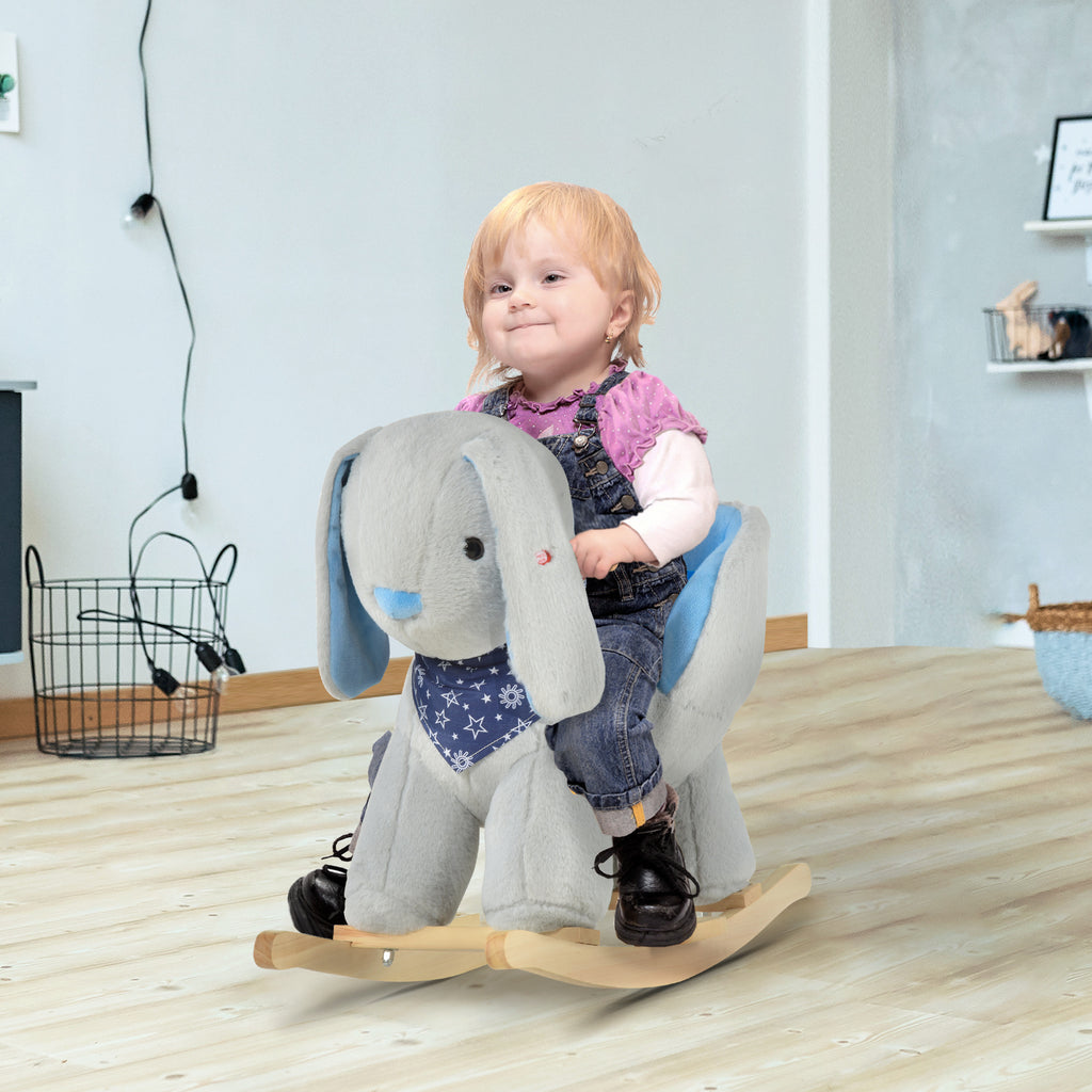 Kids Bunny Rocking Toy with Music