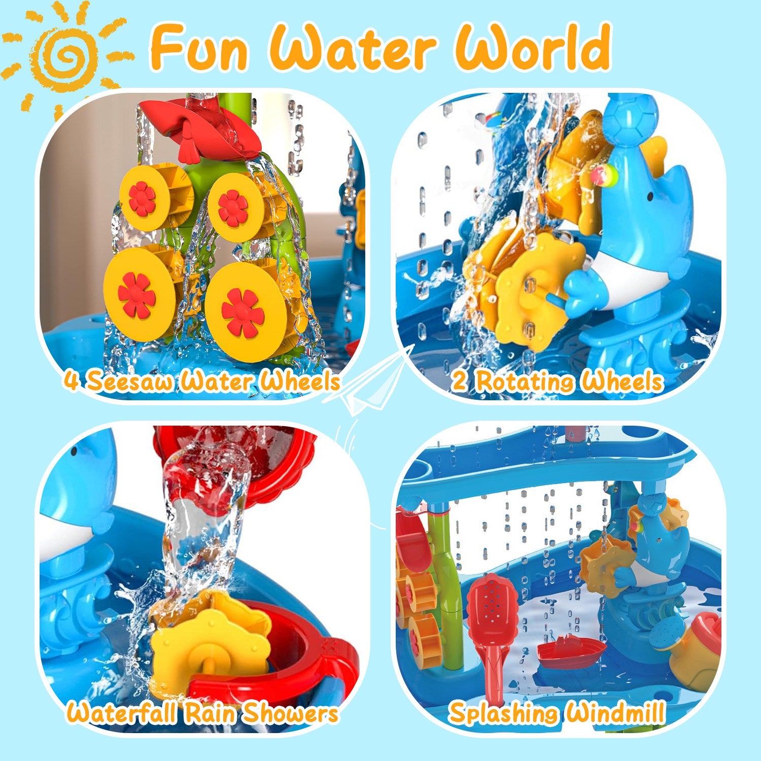 Kids Multi-Tier Sensory Play Set