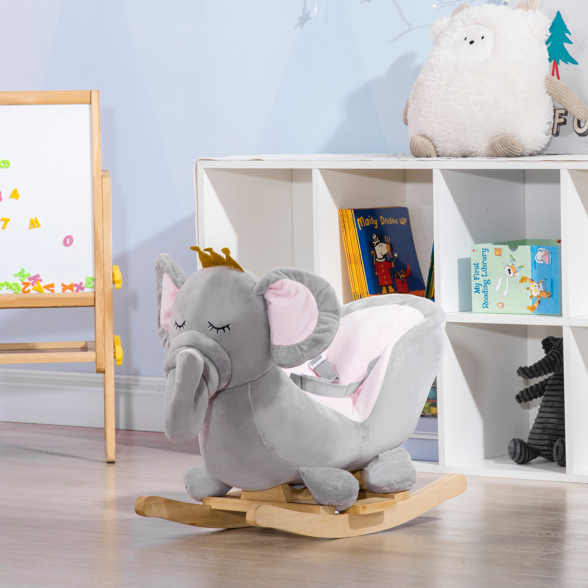 Baby Elephant Rocking Chair with Sound