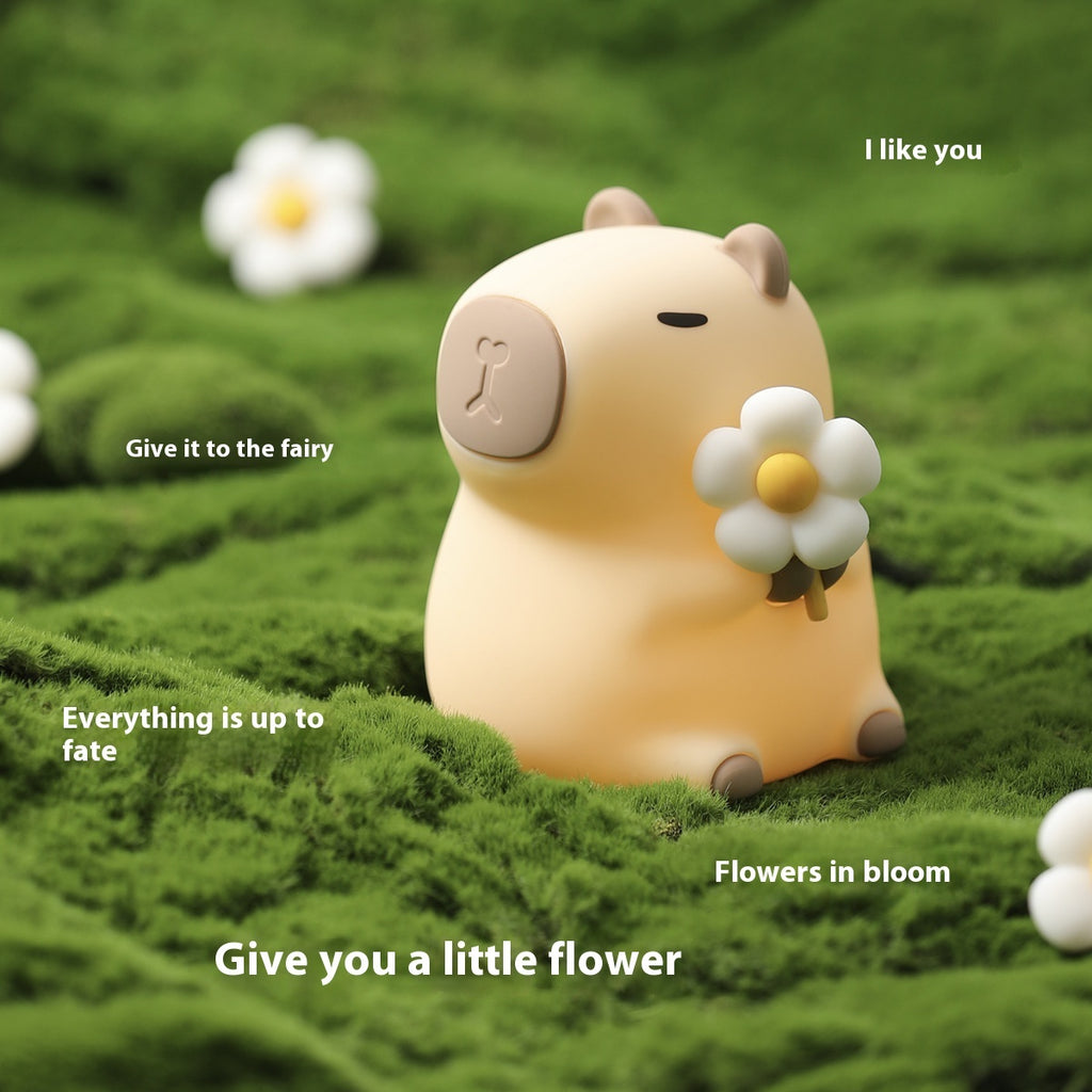Capybara Silicone Night Light